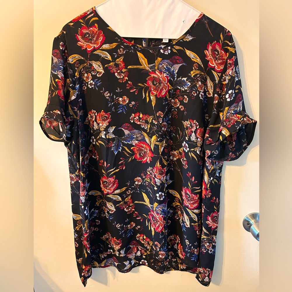DR2 floral print blouse